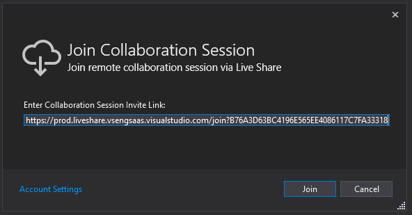 Collaborate Work In Same Project From VS 2017 And VS 2019 Using Live Share